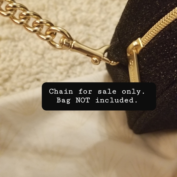 Coach Dinky Chain Strap in Light Gold - Picture 7 of 11